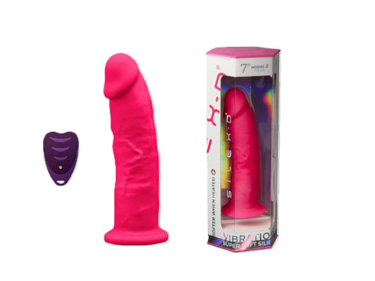 Silexd 7" Model 2 Motor + LRS Pink Dildo Adrien Lastic