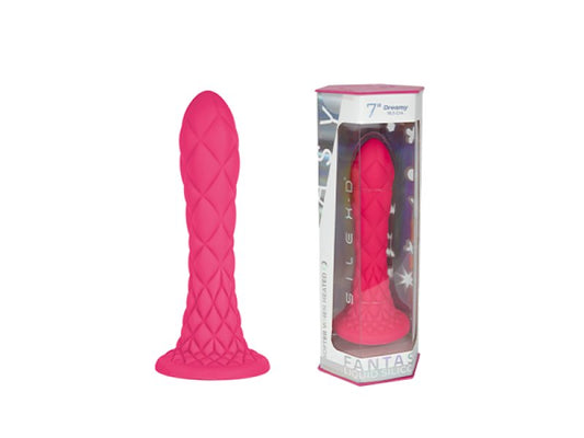 Silexd Dreamy Fantasy Liquid Silicone Dildo Pink - ClubX Australia