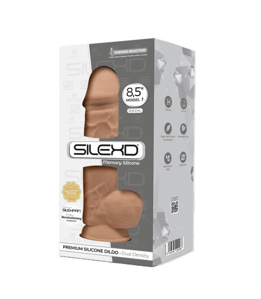 Silexd 8.5" Model 1 Caramel Dildo Adrien Lastic