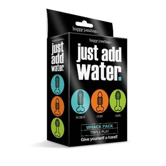 Global Novelties Happy Ending Just Add Water Whack Pack Triple Play Masturbator Global Novelties