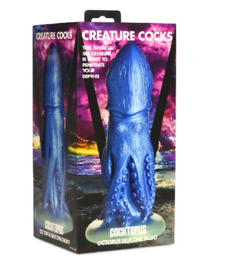 Creature Cocks Cocktopus tentacle silicone dildo - ClubX Australia
