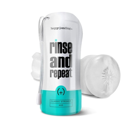 Global Novelties Happy Ending Rinse And Repeat Classic Stroker, Ass Global Novelties
