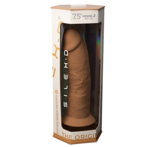 Silexd 7.5" Model 2 Caramel Dildo Adrien Lastic