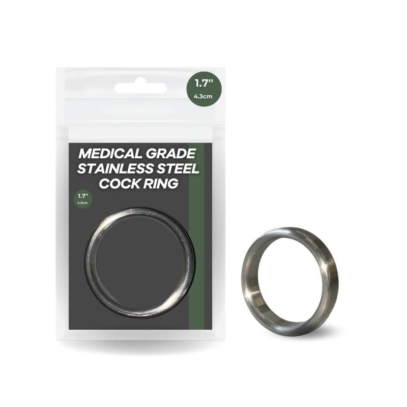 AAPD 1.7" Medical Grade Stainless Steel Cock Rings