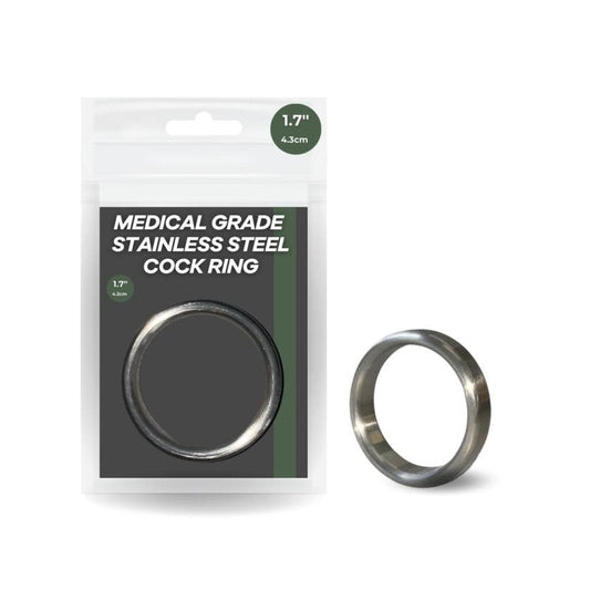 AAPD 1.7" Medical Grade Stainless Steel Cock Rings AAPD