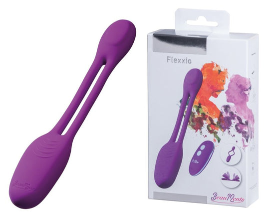 St Rubber BeauMents Flexxio Purple Vibrator St Rubber