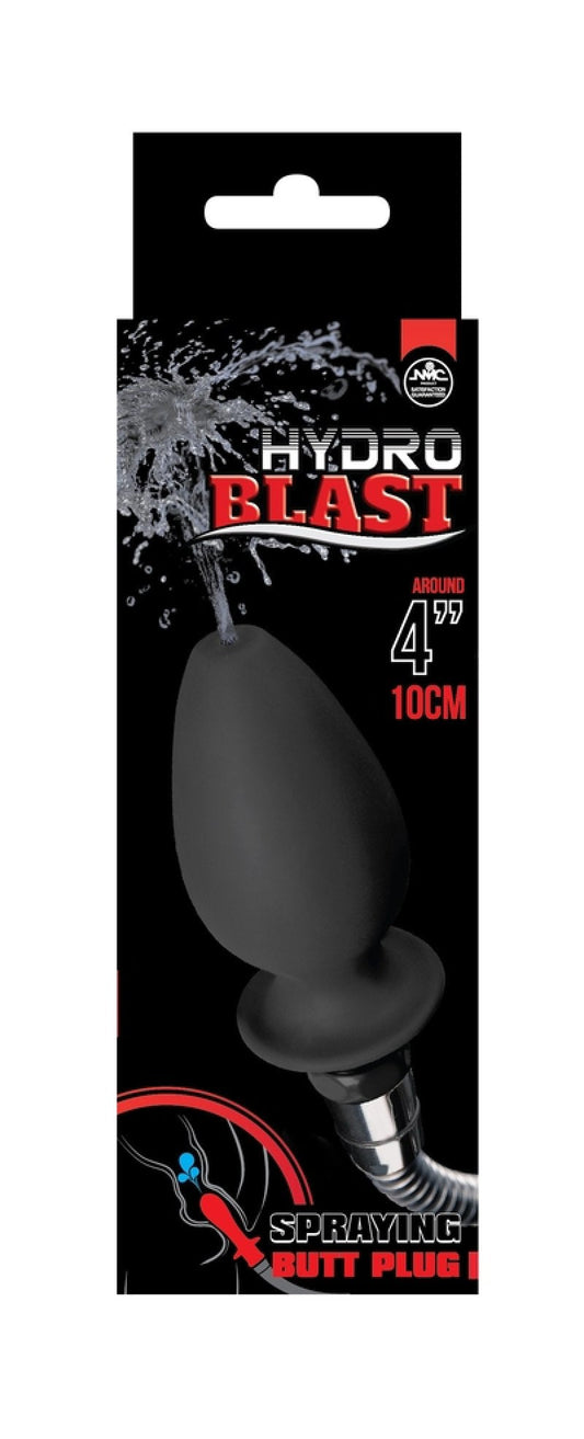 Excellent Power Hydro Blast 4 Inch Silicone Douche Black - ClubX Australia