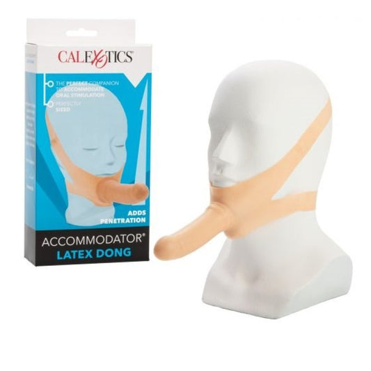 Calexotics The "Original" Accommodator Latex Dong Strap-On Calexotics