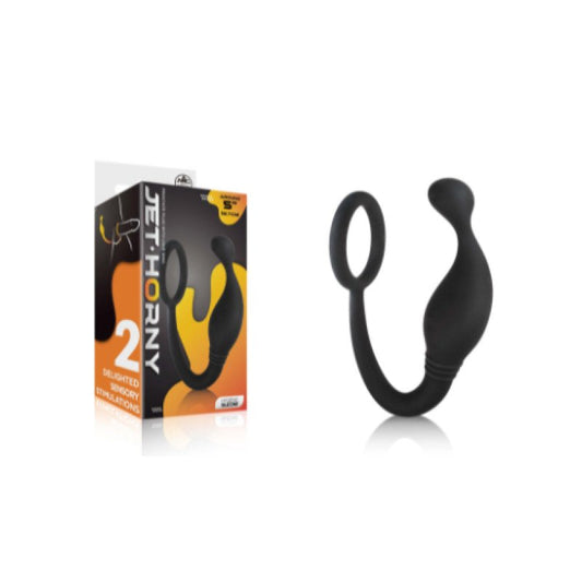 Excellent Power Jet Horny Silicone Prostate Plug L Excellent Power