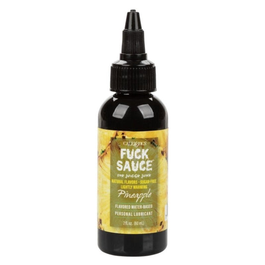 Fuck Sauce Flavored Water Based Personal Lubricant - Pineapple 2oz Calexotics