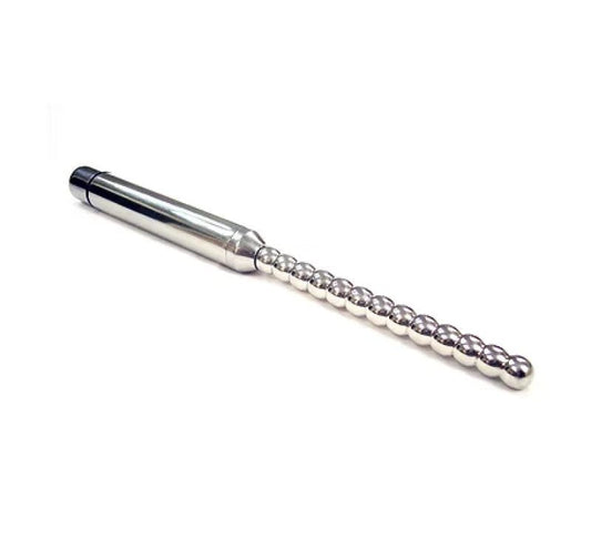 Rouge Stainless Steel Vibrating Urethral Probe Bondage Gear Rouge