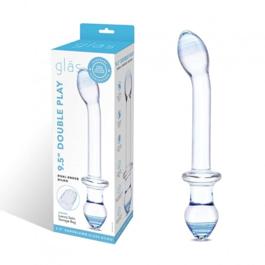 Glas 9.5" Double Play Dual-Ended Dildo Electric Eel, Inc