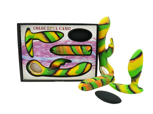 Colourful Camo Lovers Kit Yellow Colourful Camo