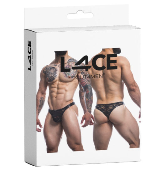 Cut For Men L4ce Capri Black- X-Large Apparel Cut For Men