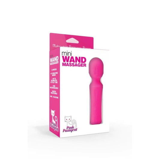 Pink Pussycat Mini Wand Massager Cousins Group