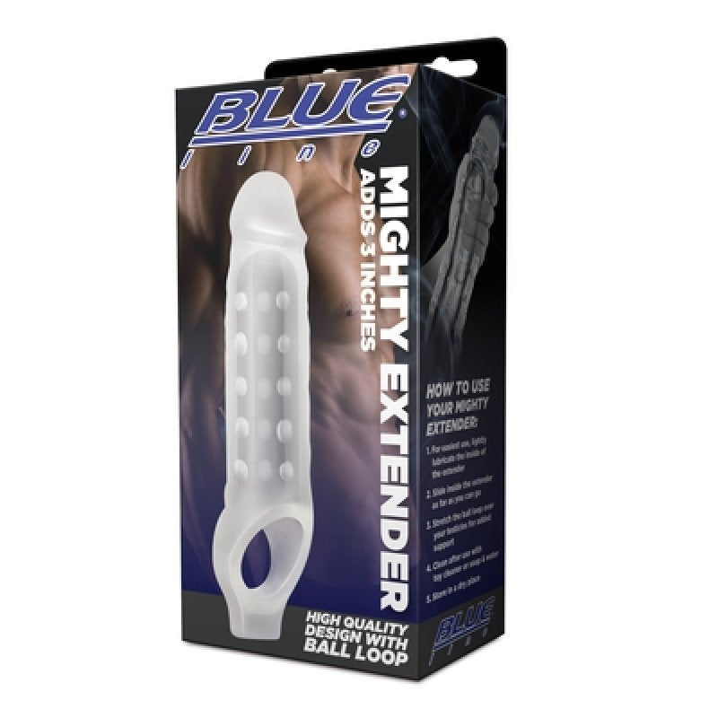 Blue Line mighty extender cock ring - ClubX Australia