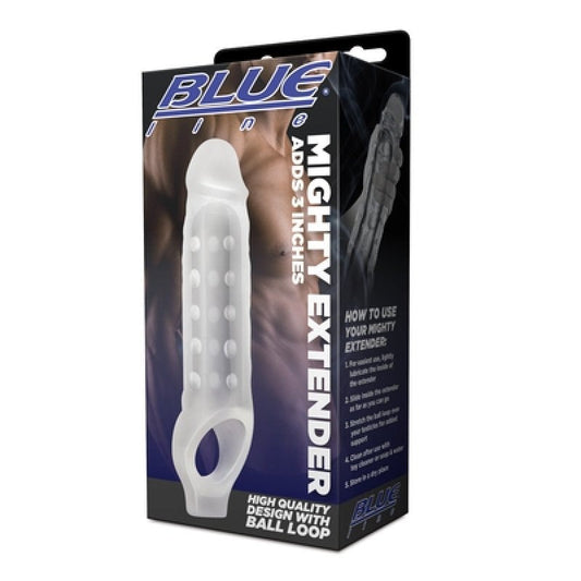 Blue Line Mighty Extender Cock Ring Electric Eel, Inc