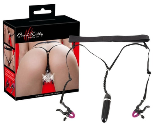 Bad Kitty Spreader String with Vibrator - ClubX Australia