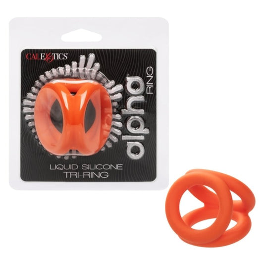 Alpha Liquid Silicone Tri-Ring Calexotics