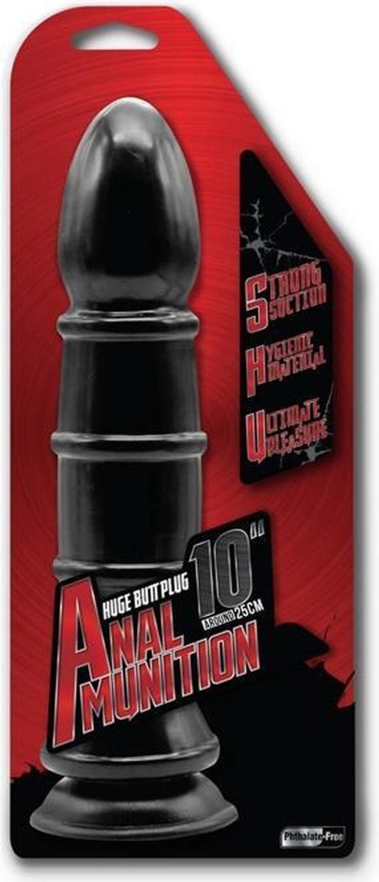 Excellent Power Anal Munition 10" Butt Plug With Suction Cup Excellent Power