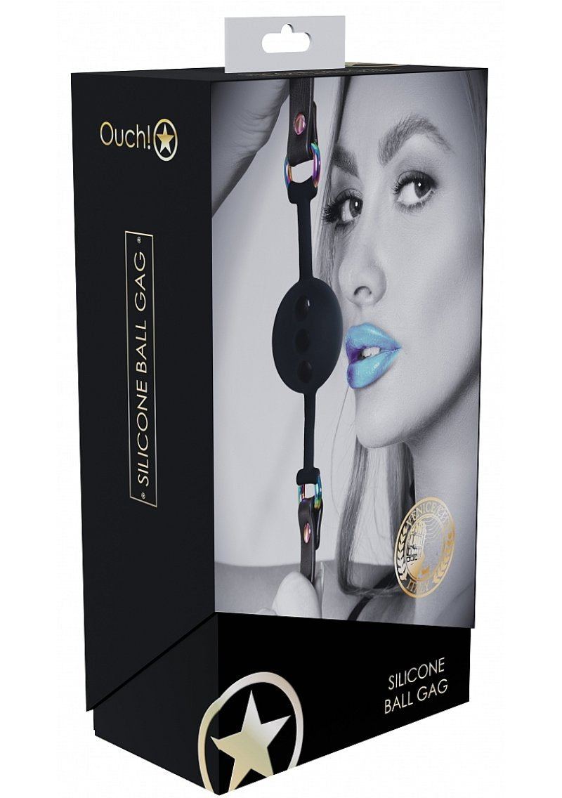 Ouch! Venice Collection - Silicone Ball Gag Shots