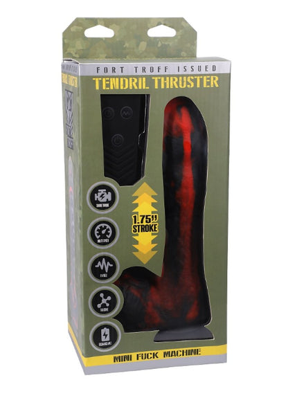 Fort Troff Tendril Thruster Black/Red Doc Johnson