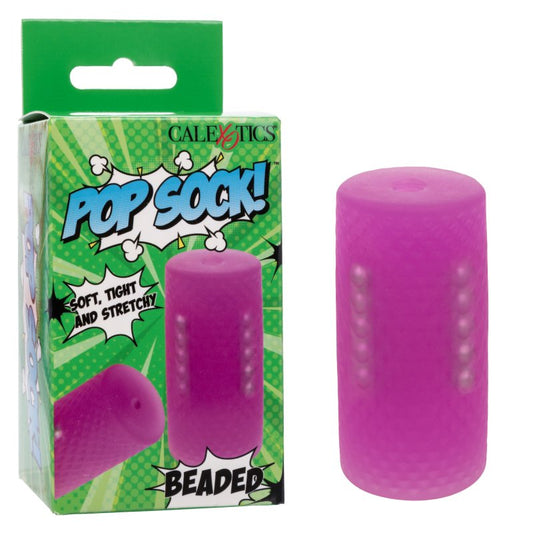 Pop Sock™ Pop Sock Beaded Purple Masturbator Calexotics