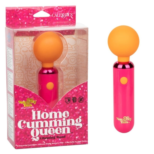 Naughty Bits Home Cumming Queen Vibrating Wand Calexotics