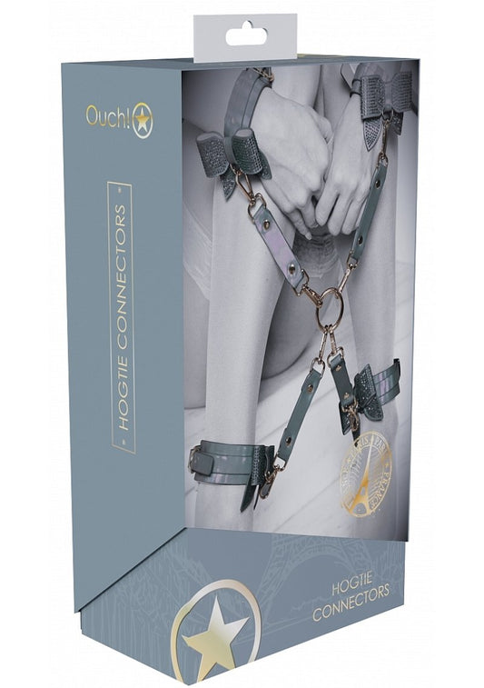Ouch! Paris Collection - Hogtie Connectors Black Bondage Gear Shots