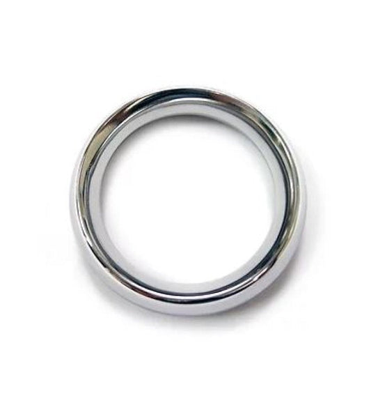 Rouge Stainless Steel Doughnut Ball Stretcher Weight 55mm Cock Ring Rouge