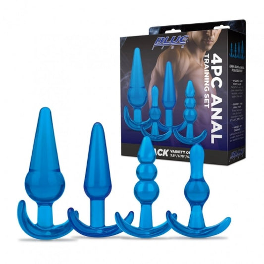 Blue Line 4pc Anal Training Set Electric Eel, Inc