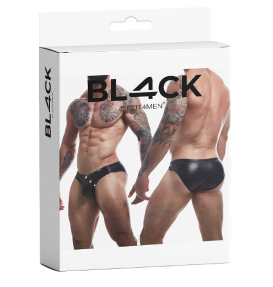 Cut For Men Snap Ergonomic Brief Small Black Apparel Cut For Men