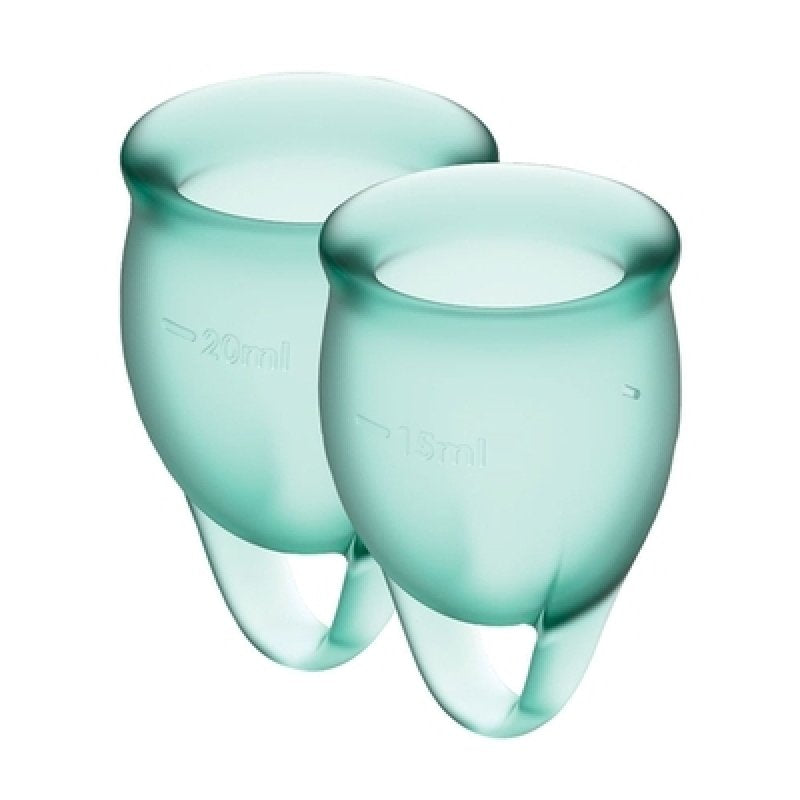 Satisfyer Menstrual Cups Satisfyer Feel confident Menstrual Cup (Dark Green) Lubricant Satisfyer