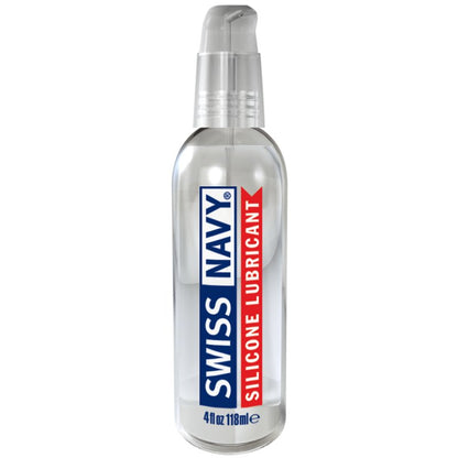Swiss Navy Silicone Lubricant 4oz/118ml Swiss Navy