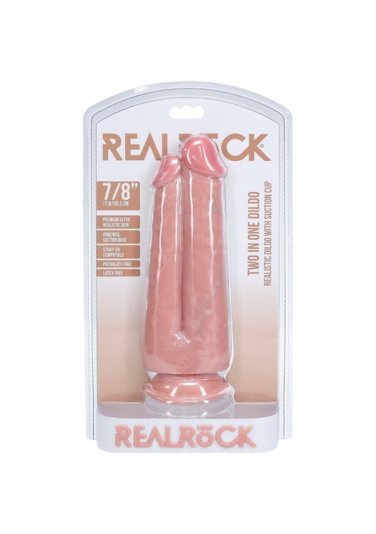 RealRock 7"/8" Two in One Dildo Shots