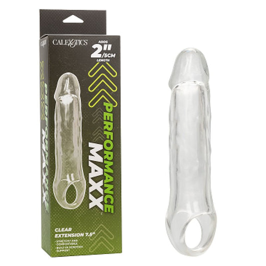 Performance Maxx Clear Extension 7.5" Cock Ring Calexotics