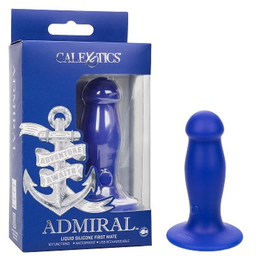Admiral Liquid Silicone First Mate Anal Toy Calexotics