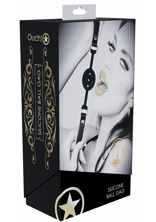 Ouch! London Collection - Silicone Ball Gag Shots