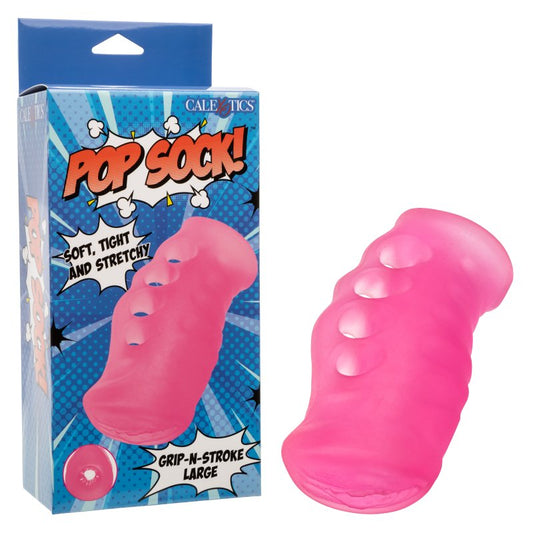 Pop Sock™ Pop Sock Grip-N-Stroke Large Masturbator Calexotics
