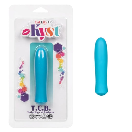 Calexotics Kyst T.c.b. “Taking Care of Business” - Blue Vibrator Calexotics