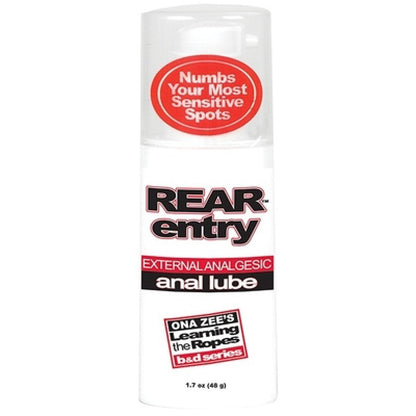 Ona Zee's Rear Entry - Desensitising Anal Lubricant - 48 g Bottle Doc Johnson