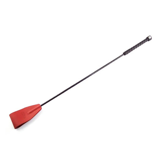 Rouge Leather Riding Crop - Red Bondage Gear Rouge