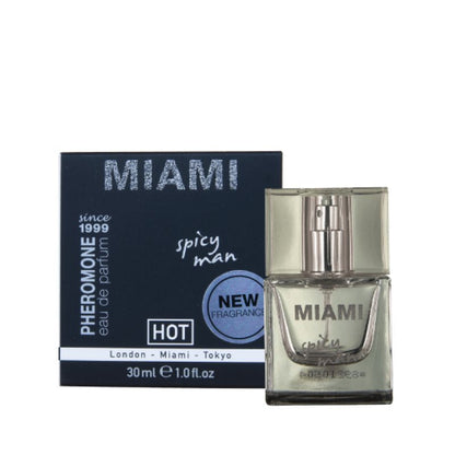 Hot Pheromone Miami - Spicy Man - Pheromone Cologne for Men - 30ml Hot Production