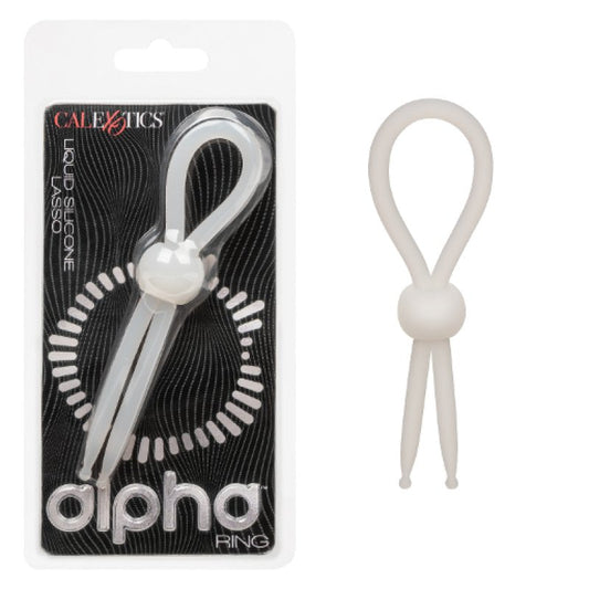 Alpha Liquid Silicone Lasso - Natural Cock Ring Calexotics