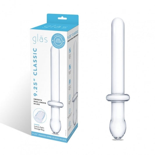 Glas 9.25" Classic Smooth Dual-Ended Dildo Electric Eel, Inc