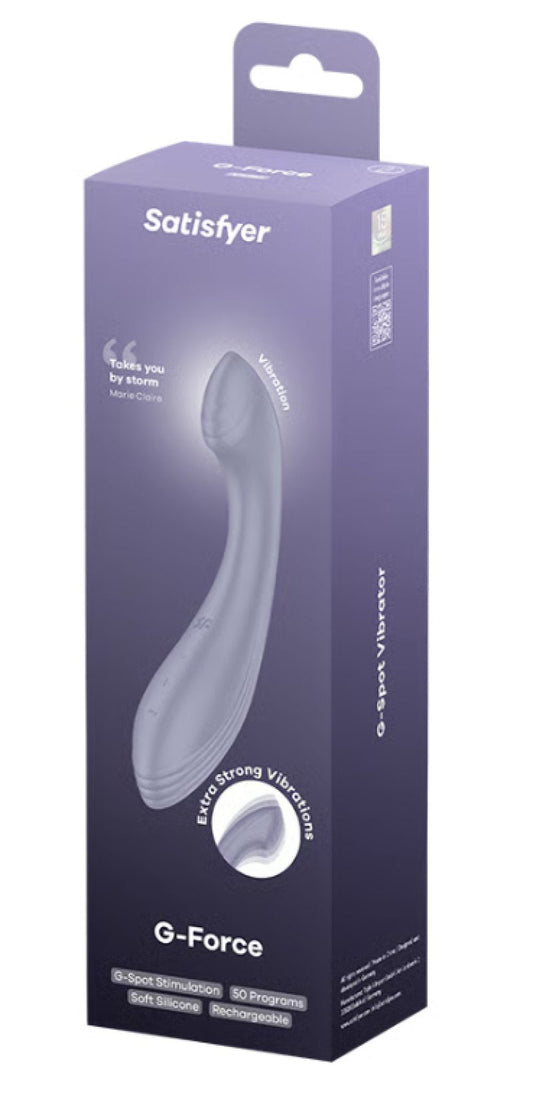Satisfyer G-Force, Violet G-spot vibrator - ClubX Australia