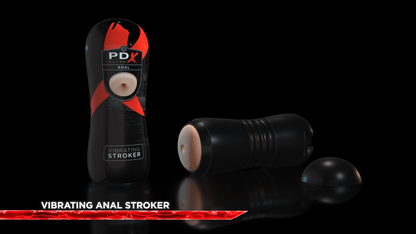 Pipedream Extreme Toyz Elite Vibrating Stroker Anal - Club X