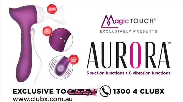 Magic Touch Fun Aurora Pro Vibrator - Club X
