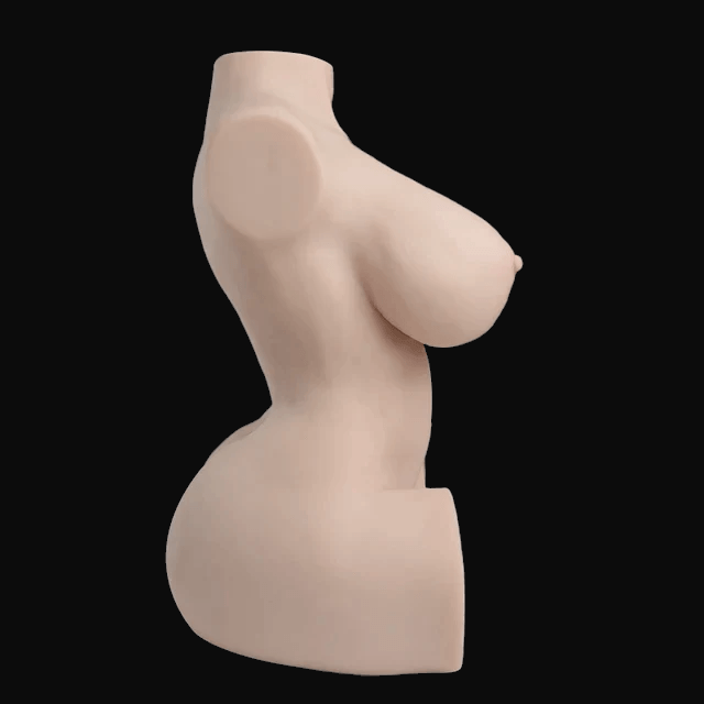 Sabrina : 27lb Flagship Interactive Suction Sex Doll Torso right view