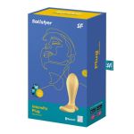 Satisfyer Intensity Plug - Gold USB Rechargeable Butt Plug with App Control